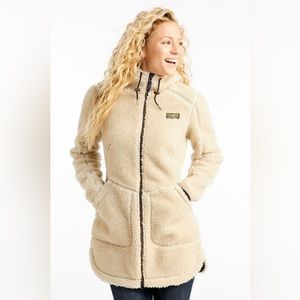 LL Bean Women’s Mountain Pile Fleece Coat